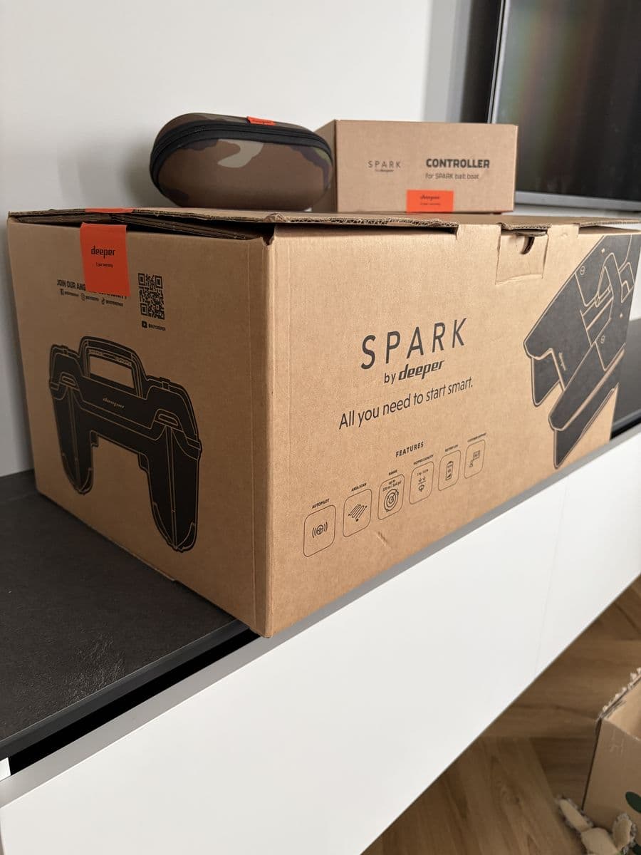 Прикормковий кораблик Deeper Spark з пультом, Київ, Київ обл.