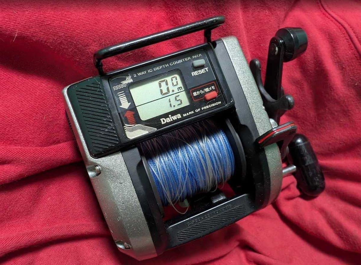 Мультиплікаторна котушка Daiwa Tana Sensor GS-50 зі лічильником глибини, Київ, Київ обл.