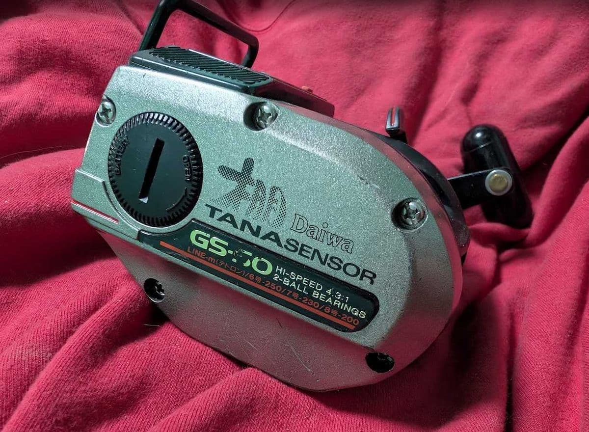Мультиплікаторна котушка Daiwa Tana Sensor GS-50 зі лічильником глибини, Київ, Київ обл. — фото 2 з 5