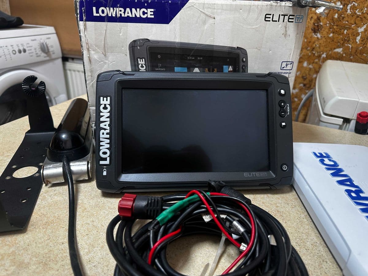 Ехолот Lowrance Elite-9 Ti2 з датчиком Active Imaging 3-в-1, Новий Калинів, Львівська обл.