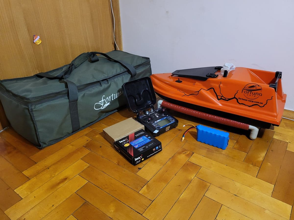 Прикормковий кораблик Fortuna Фурія Шторм з GPS Cortex Maxi, Тернопіль, Тернопільська обл. — фото 4 з 5