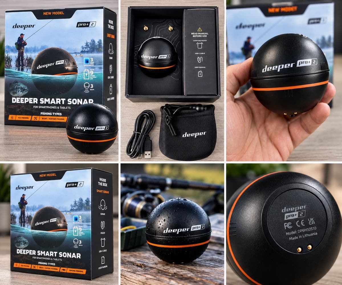 Ехолот Deeper Smart Sonar PRO+ 2 бездротовий, Полтава, Полтавська обл. — фото 2 з 2