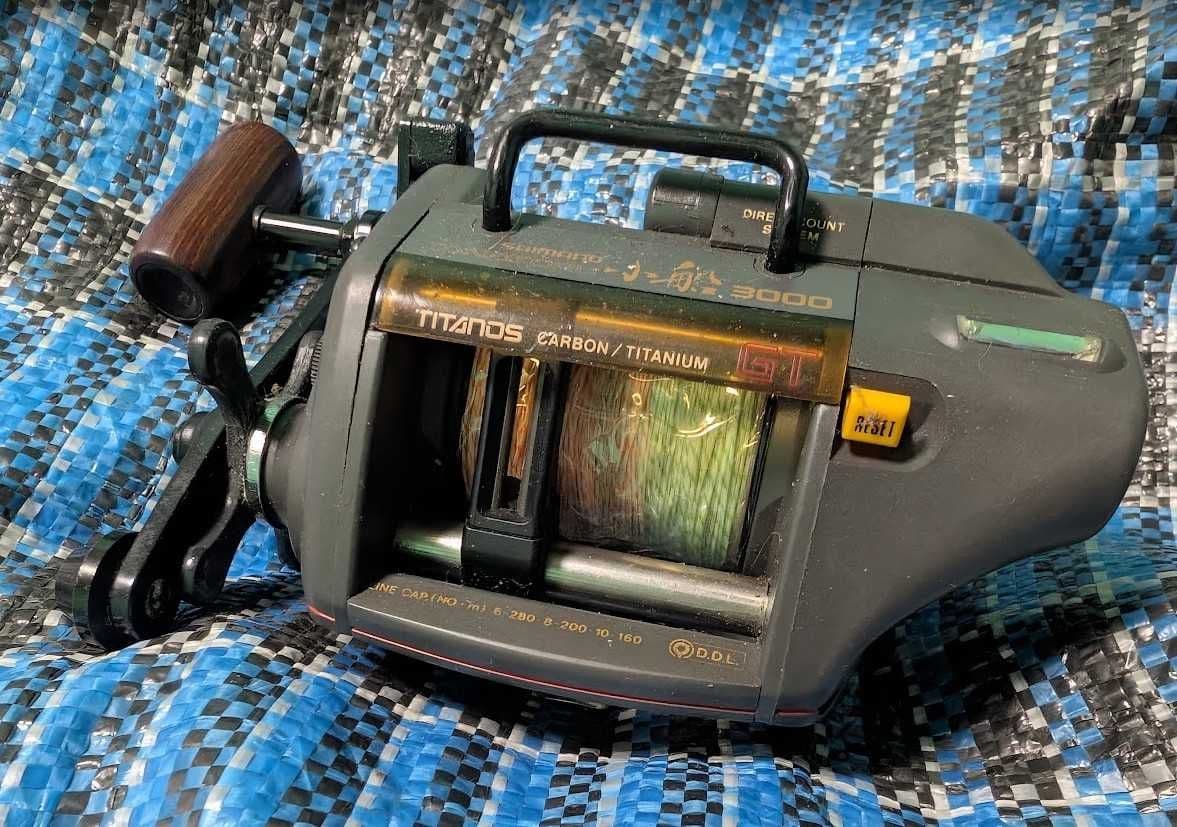Мультиплікаторна котушка Shimano Titanos Tanatoru GT 3000, Київ, Київ обл. — фото 2 з 5