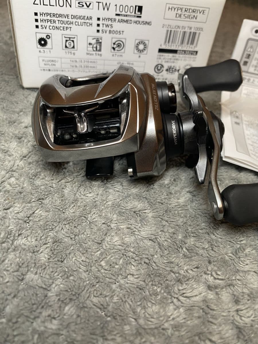 Котушка Daiwa 21 Zillion SV TW 1000L, Івано-Франківськ, Івано-Франківська обл. — фото 3 з 5