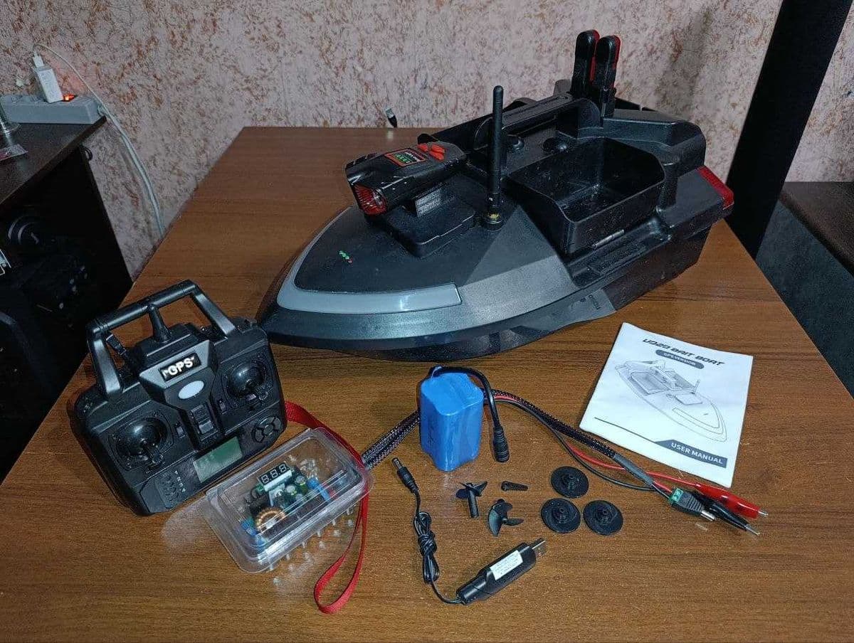 Кораблик прикормочний Flytec V020 GPS, 40 точок, Харків, Харківська обл. — фото 2 з 5