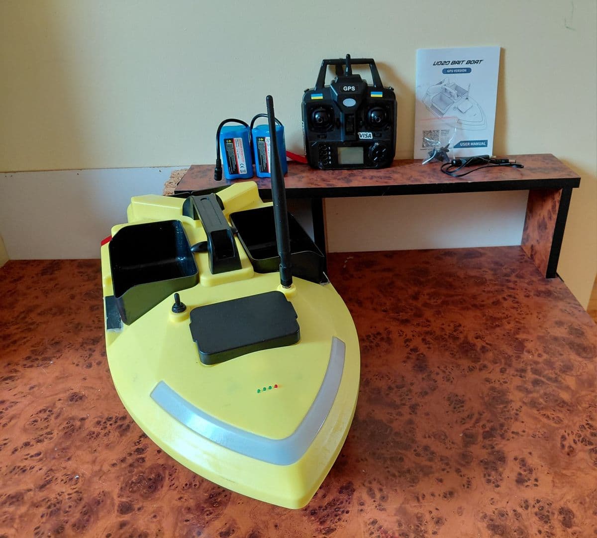 Кораблик короповий Flytec V020 для завозу прикормки, Дубно, Рівненська обл.