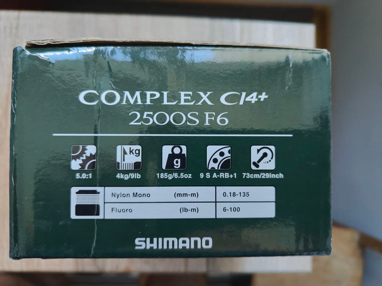 Котушка Shimano Complex 2500S F6