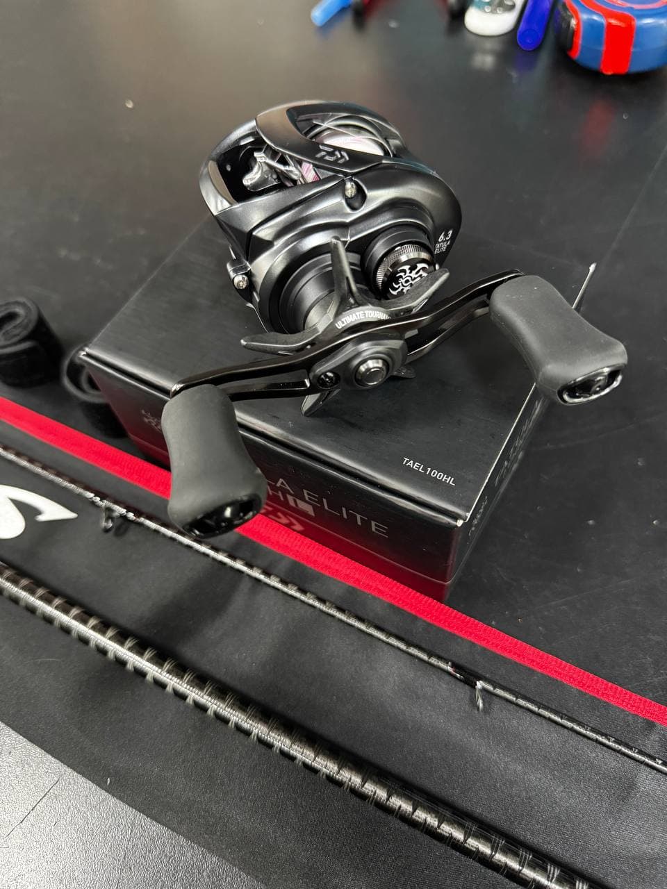 Комплект Shimano Zodias 166M-2 і Daiwa Tatula Elite 100 HL — фото 5 з 5