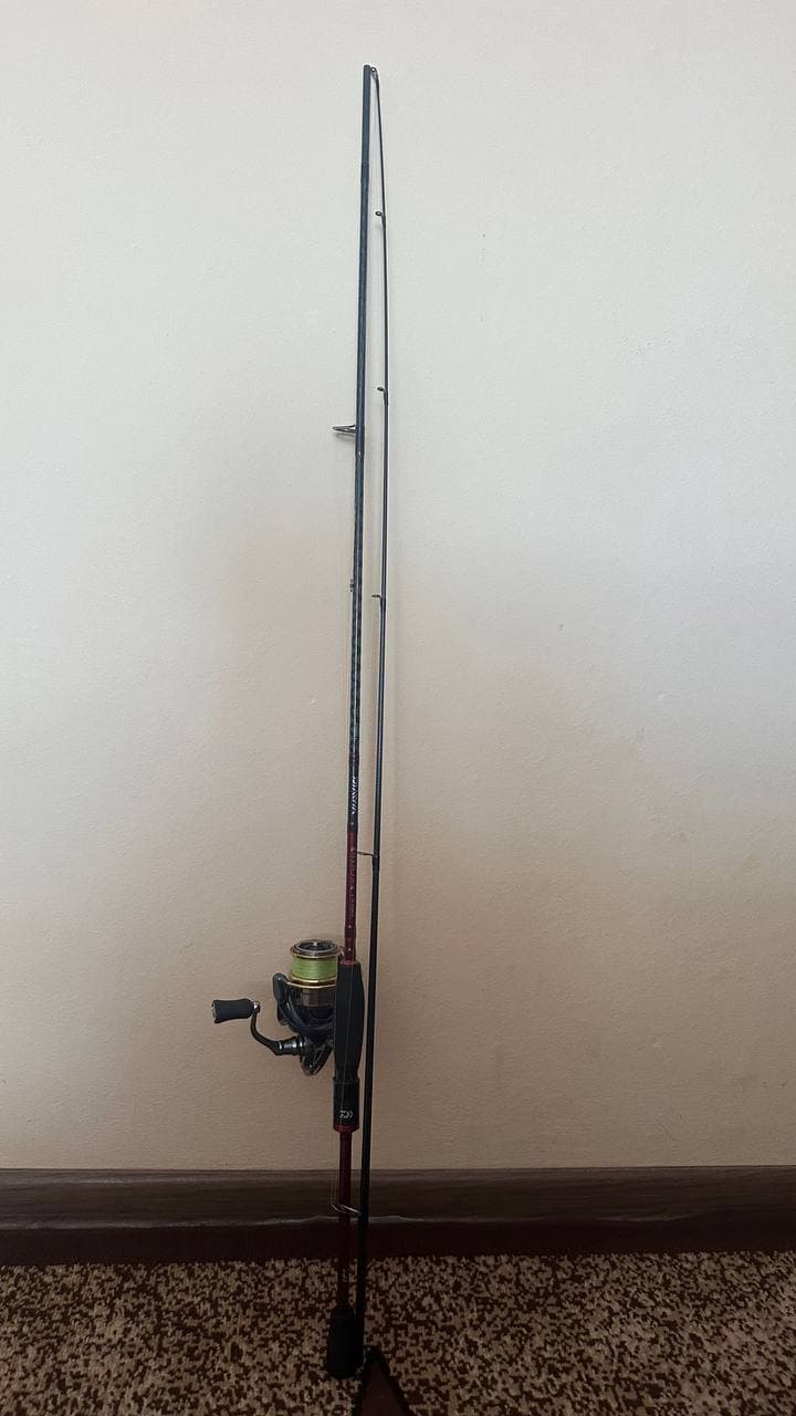 Комплект Daiwa Ninja Z TS 702MFS з котушкою Ryobi