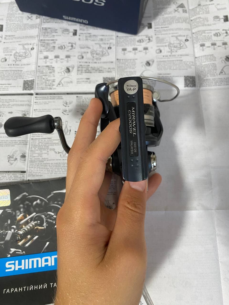 Котушка Shimano Miravel 2000S — фото 4 з 5