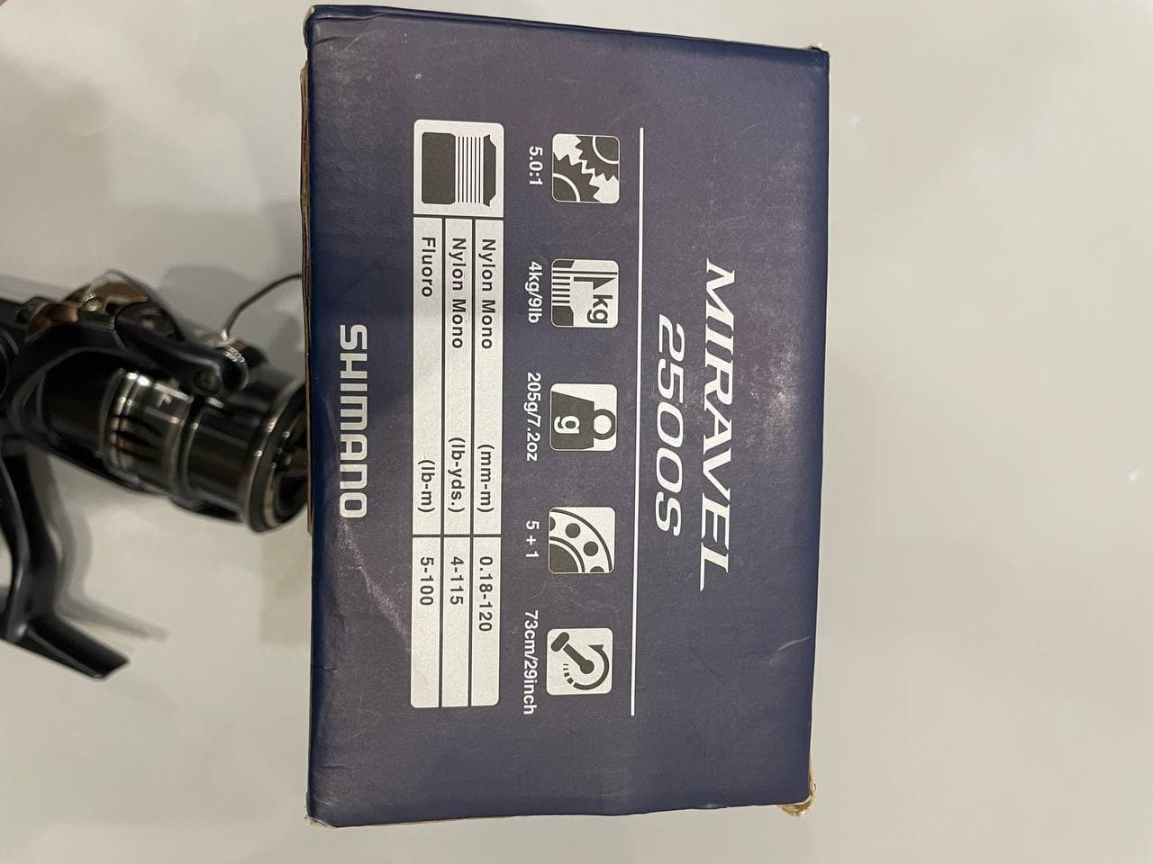 Спінінгова котушка Shimano Miravel 22 2500S — фото 5 з 5