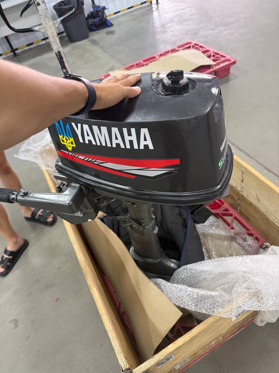Підвісний мотор Yamaha 5 — фото 3 з 3