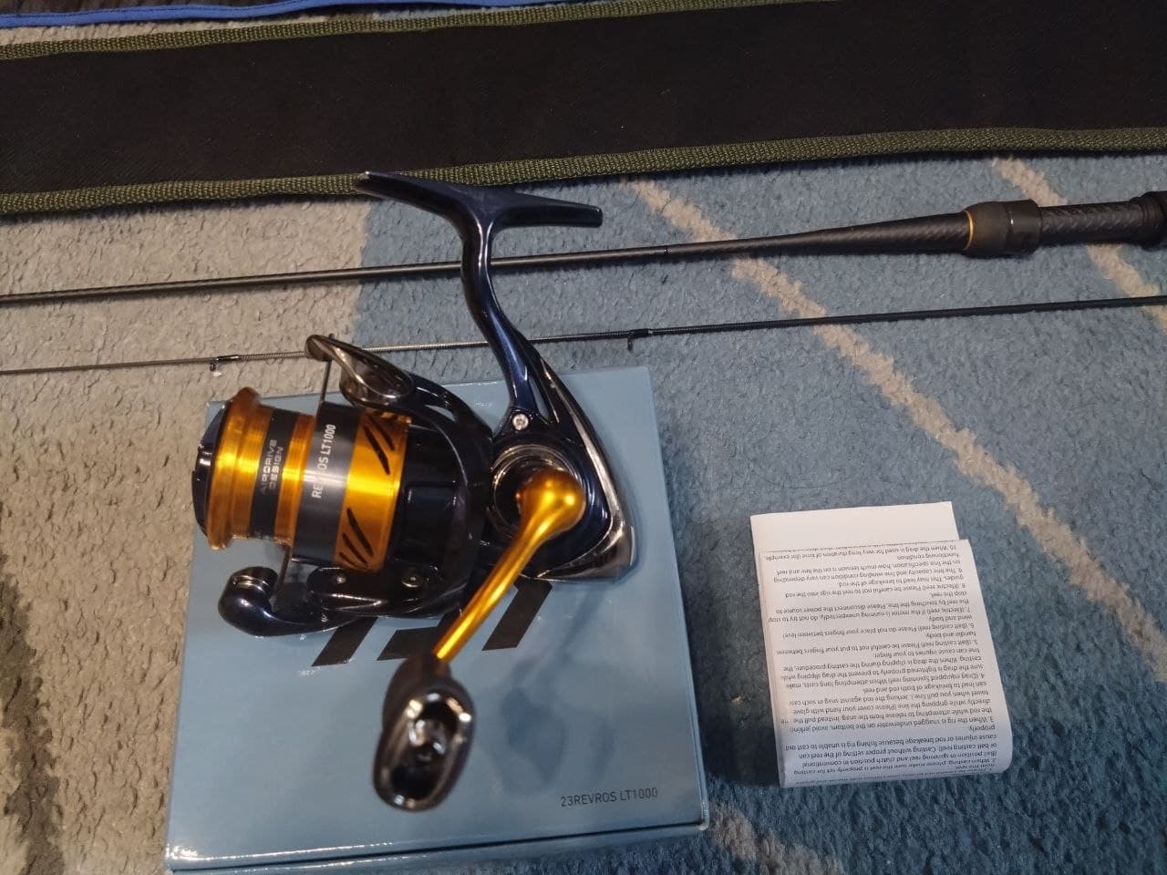 Комплект: спінінг Crazy Fish Nano Zero Hit + котушка Daiwa Revros LT 1000 — фото 2 з 5
