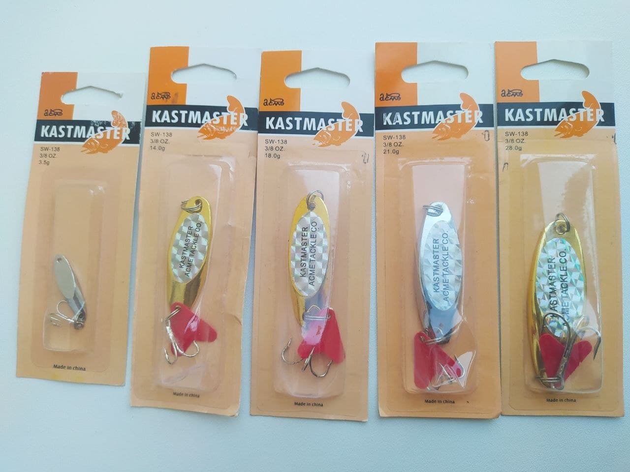 Набір блешень Kastmaster