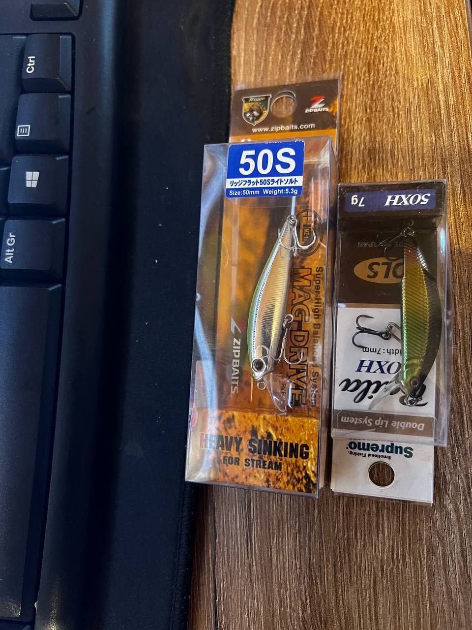 Комплект воблерів Baila 50 XH і ZipBaits Rigge 50SP — фото 5 з 5