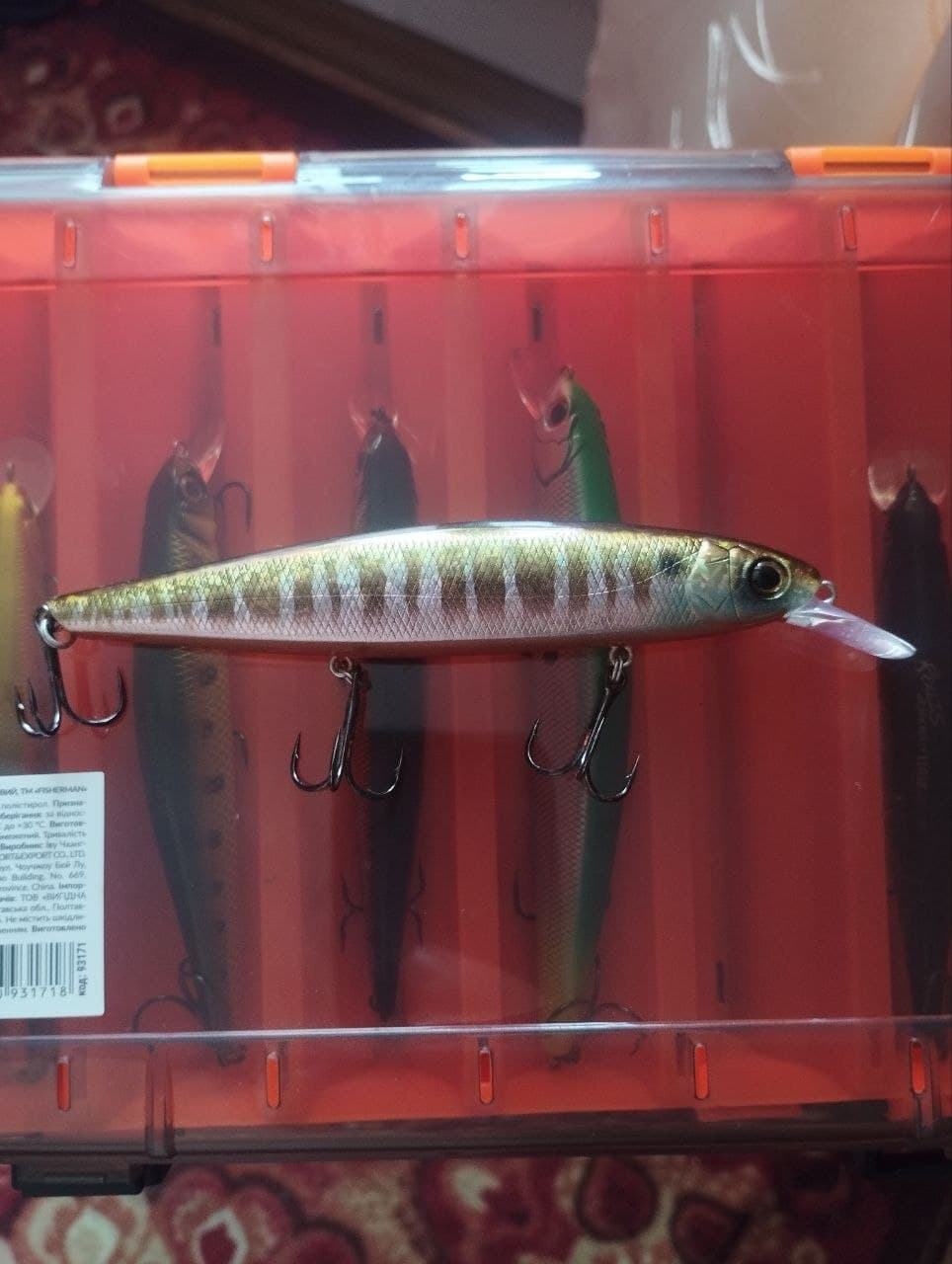 Воблери Deps Balisong, ZipBaits Orbit, Khamsin — фото 3 з 5