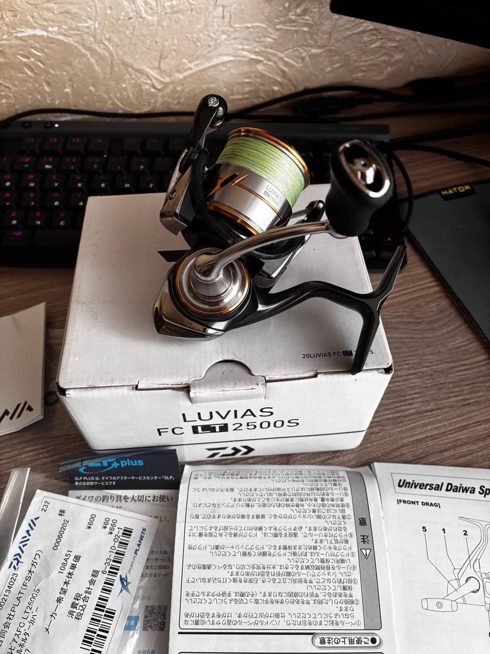 Котушка Daiwa Luvias 2500S — фото 3 з 5
