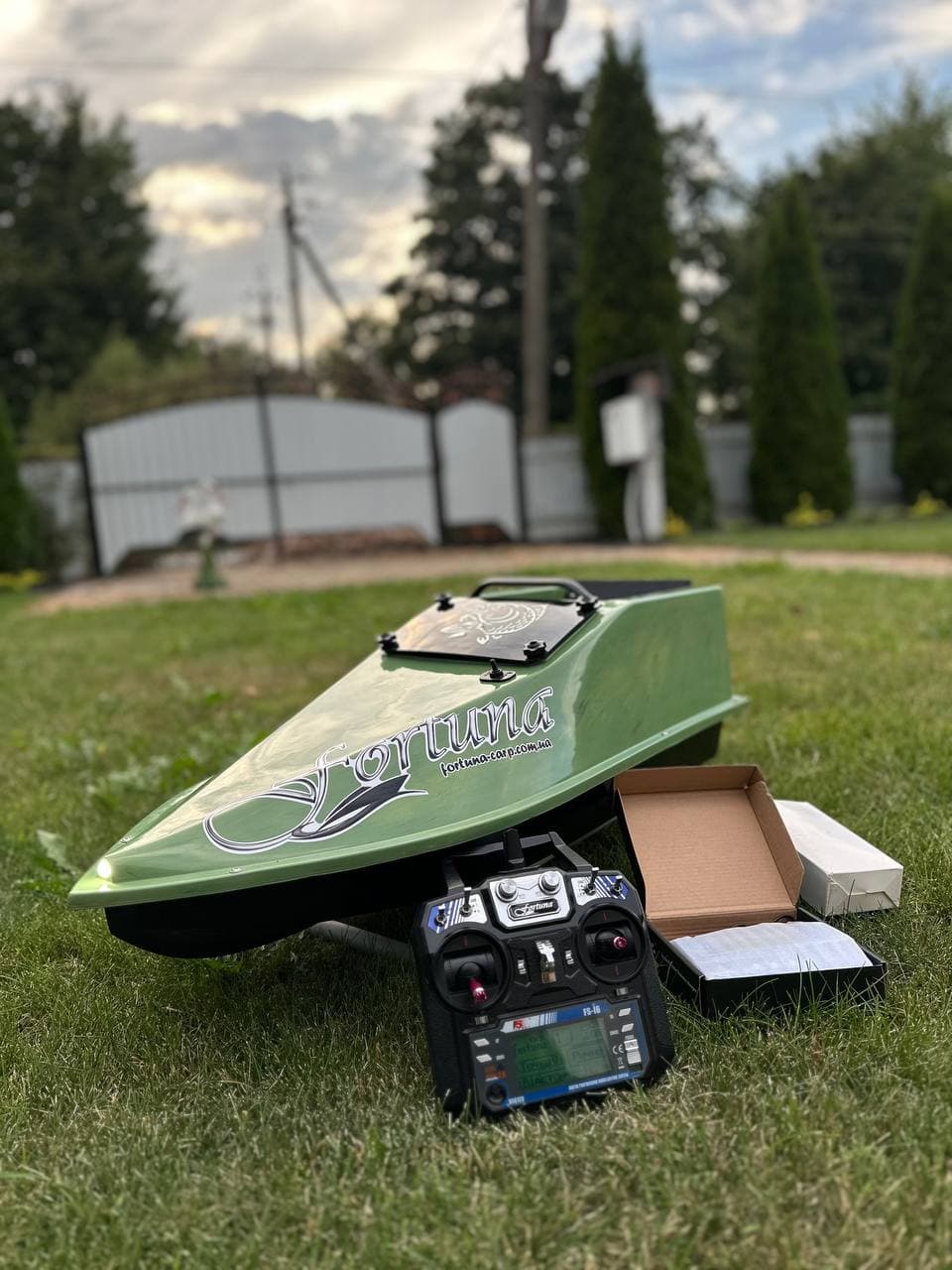 Прикормковий кораблик Фортуна GPS Maxi Cortex