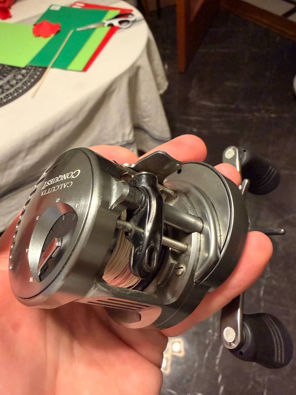 Мультиплікаторна котушка Shimano Calcutta Conquest DC 200 — фото 4 з 5