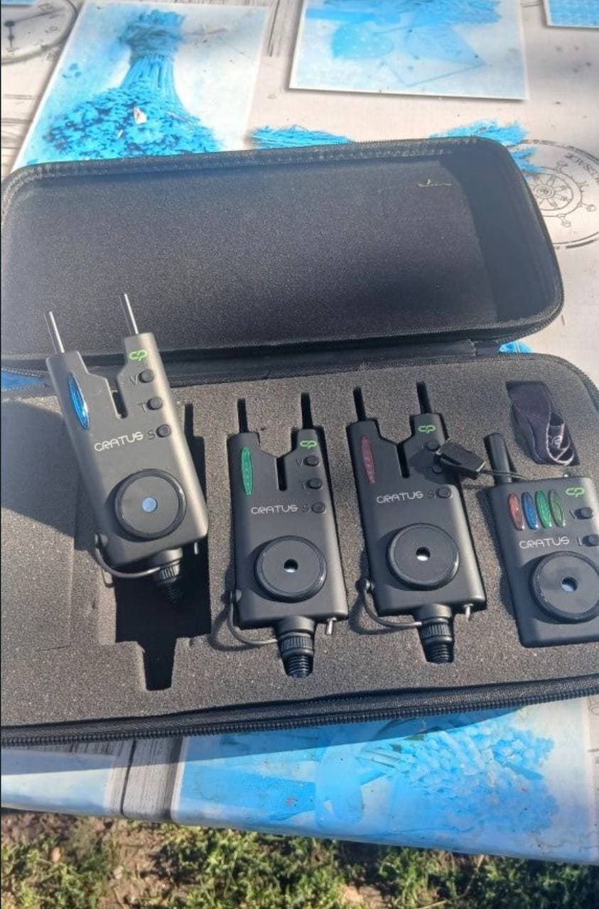 Комплект сигналізаторів клювання Carp Pro Cratus 3+1 — фото 2 з 3