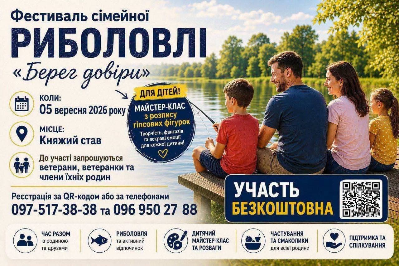 Афіша турніру «Берег Довіри — Разом Сильніші»