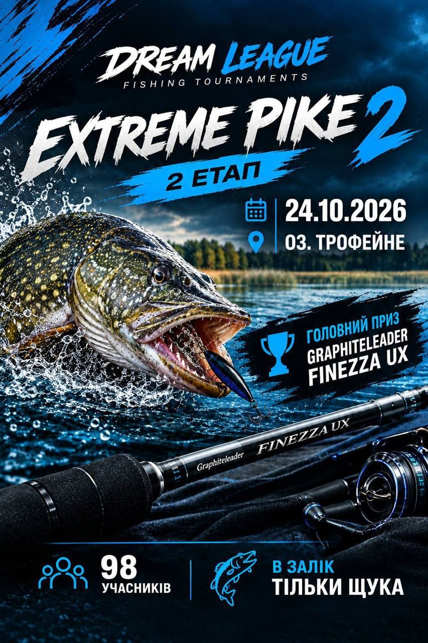 Афіша турніру «Dream League Extreme Pike — 2 етап»