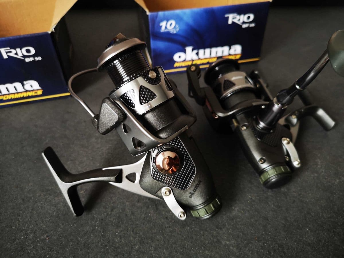 Коропова котушка Okuma Trio BF30, Київ, Київ обл. — фото 4 з 5