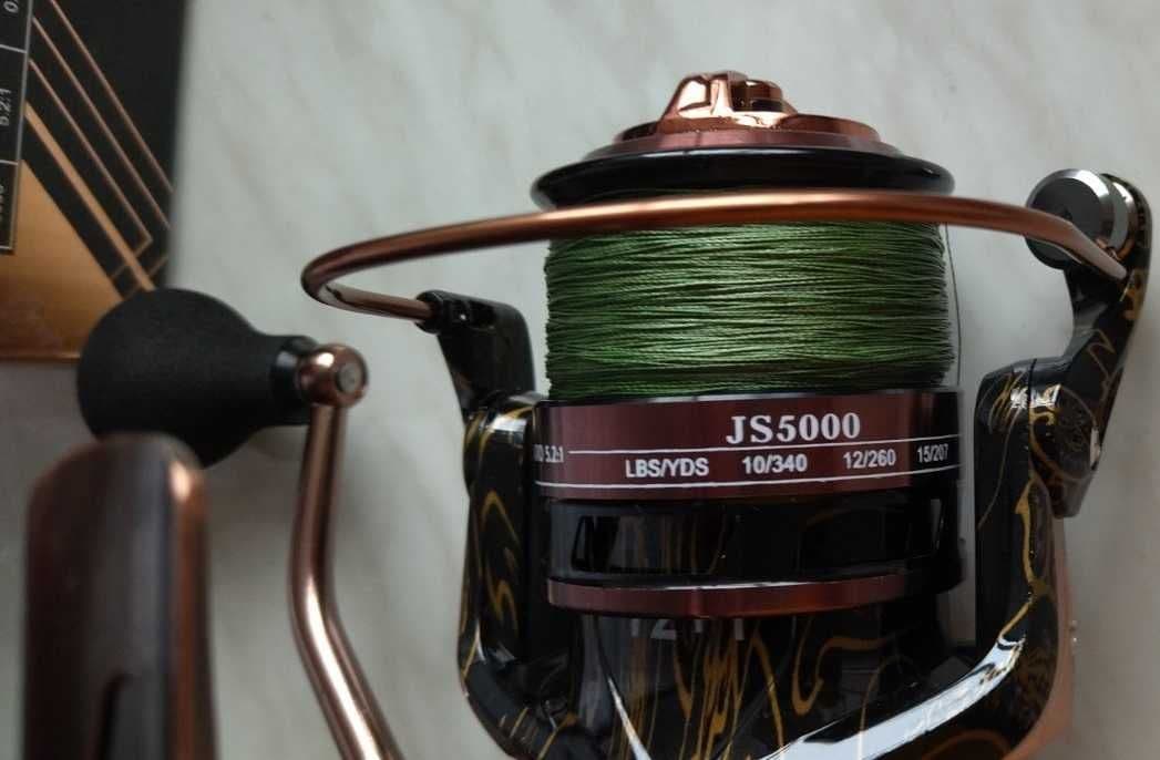 Котушка Weida JS 5000 зі шнуром, Запоріжжя, Запорізька обл. — фото 4 з 5