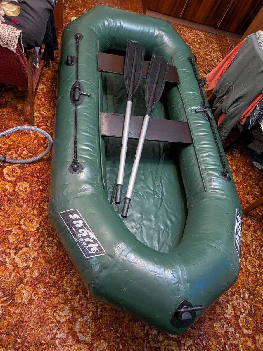 Надувний човен ПВХ Shark Boat 2,49 м, Вороніж, Сумська обл. — фото 2 з 5