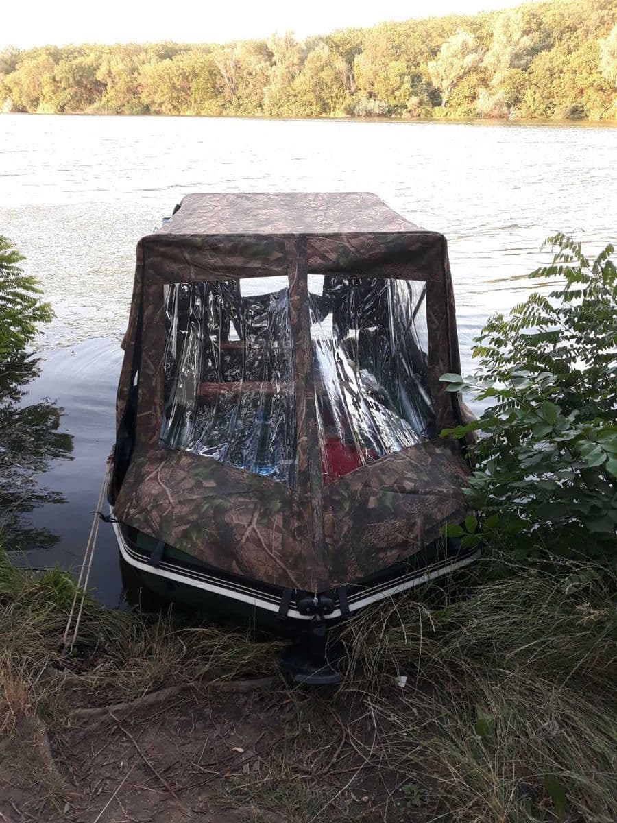 Надувний човен з палаткою, 3.7 м, Бровари, Київська обл. — фото 3 з 5
