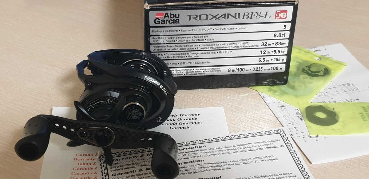 Мультиплікаторна котушка Abu Garcia Roxani BF8, Кропивницький, Кіровоградська обл.