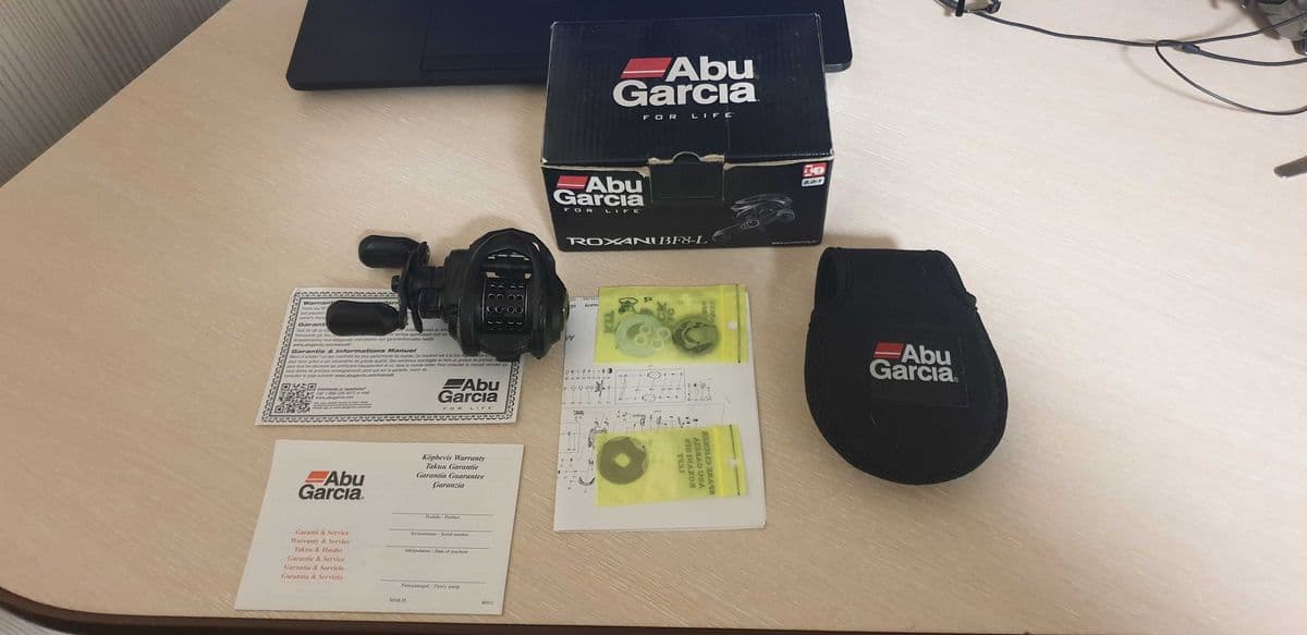 Мультиплікаторна котушка Abu Garcia Roxani BF8, Кропивницький, Кіровоградська обл. — фото 4 з 5