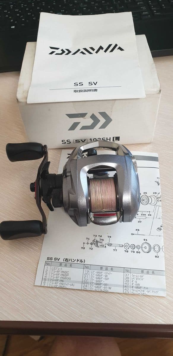 Мультиплікаторна котушка Daiwa SS SV 103H, Кропивницький, Кіровоградська обл. — фото 2 з 5