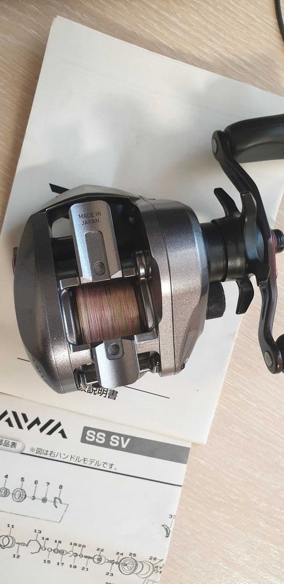 Мультиплікаторна котушка Daiwa SS SV 103H, Кропивницький, Кіровоградська обл. — фото 4 з 5