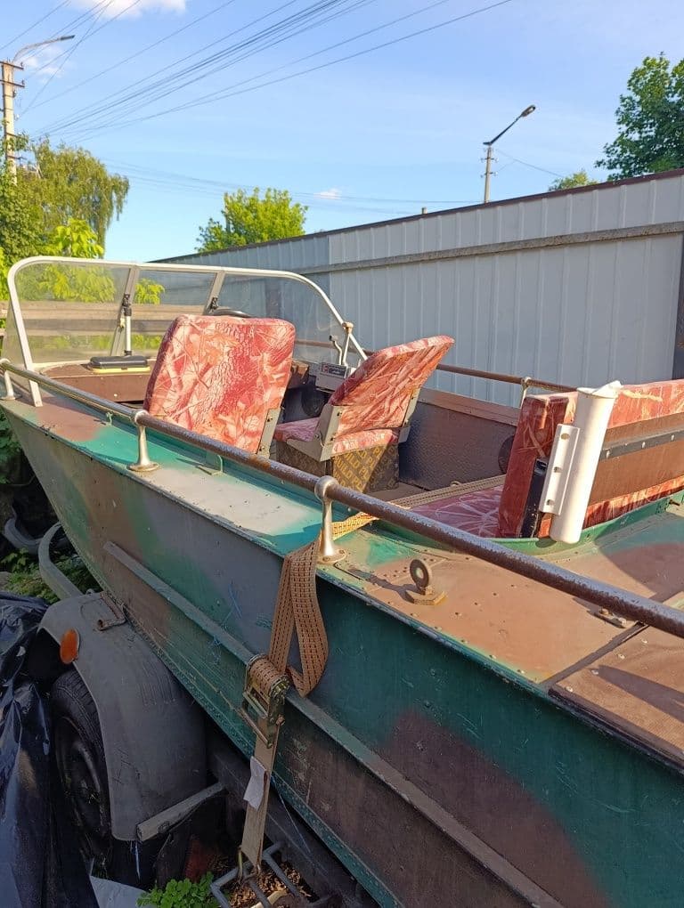 Човен МКМ прогулянковий з двигуном Evinrude 25, Сновськ, Чернігівська обл. — фото 2 з 4