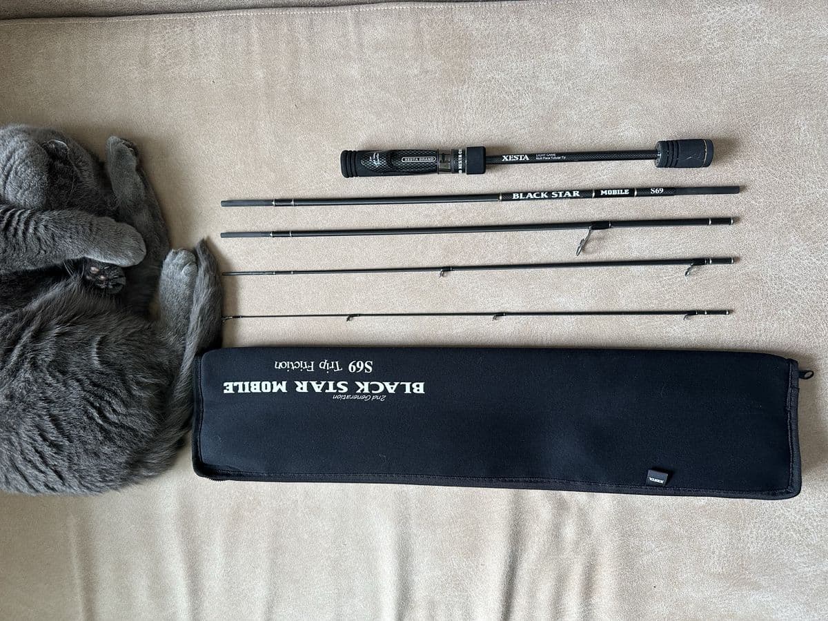 Спінінгове вудилище Xesta Black Star 2nd Gen S69 2.05m 0.2-10g, Одеса, Одеська обл.