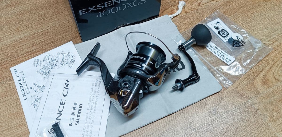 Спінінгова котушка Shimano Exsence CI4+ 4000XGS, Первомайськ, Миколаївська обл. — фото 4 з 5