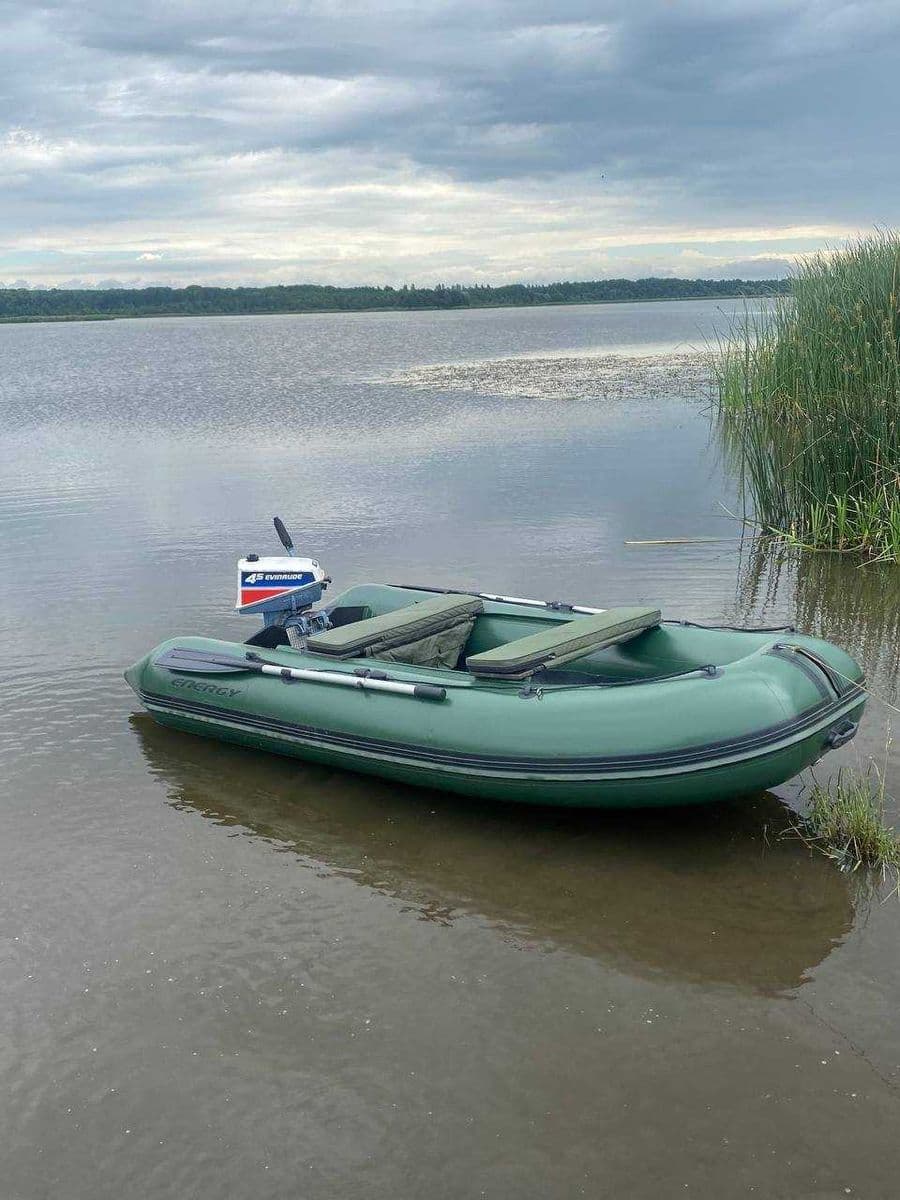 Комплект човен Energy 330 НДНТ з мотором Evinrude, Вінниця, Вінницька обл. — фото 2 з 5