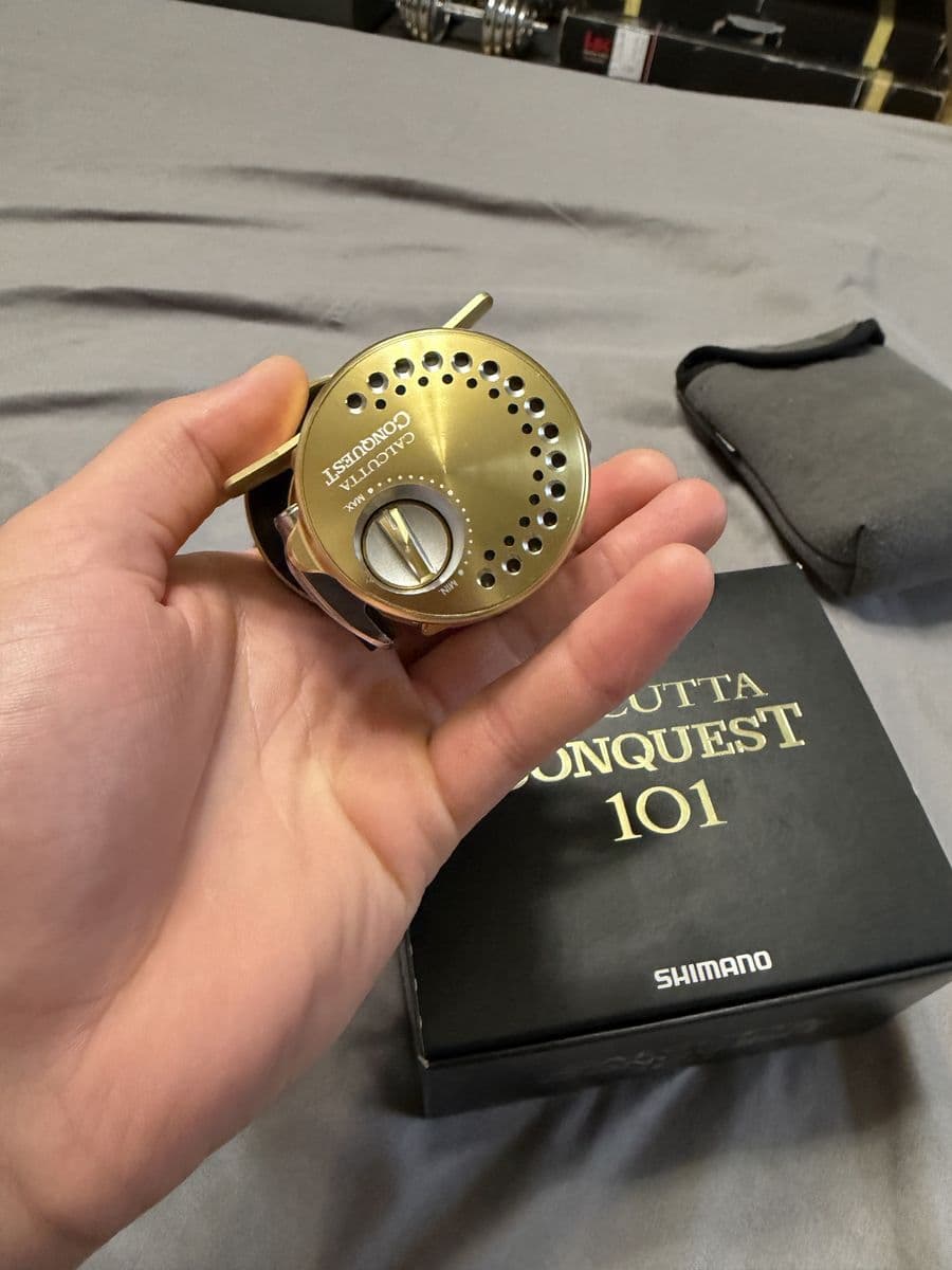 Мультиплікаторна котушка Shimano Calcutta Conquest 101, Ужгород, Закарпатська обл. — фото 4 з 5