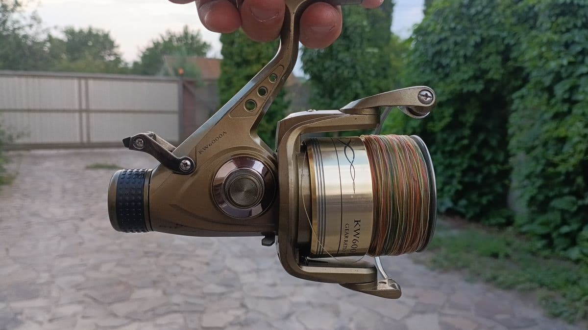 Котушка Kaida KW6000 з байтраннером, Бердичів, Житомирська обл. — фото 2 з 4