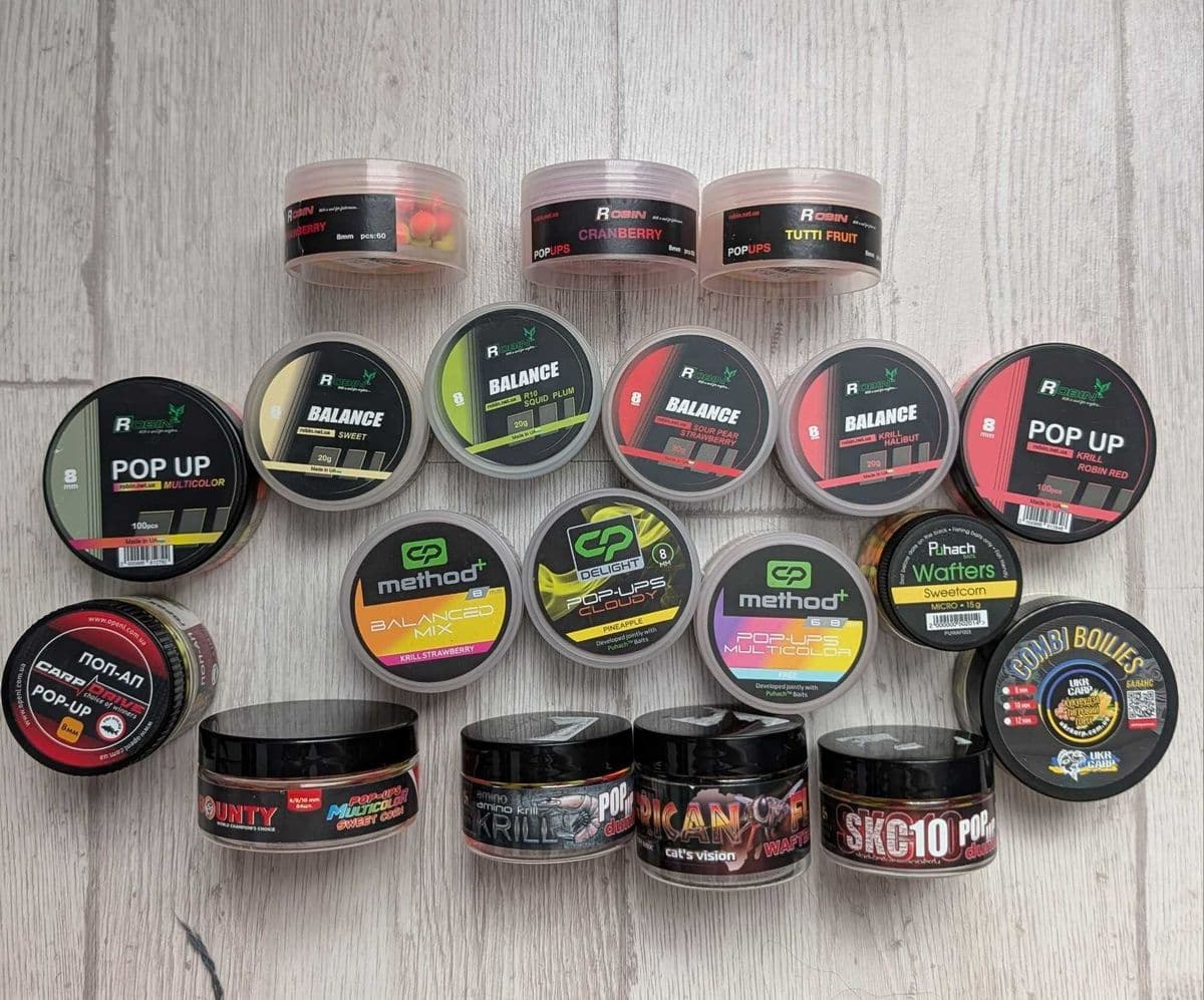 Поп-апи та вафтерси Robin, Carp Pro, Trinity Baits, Вінниця, Вінницька обл.