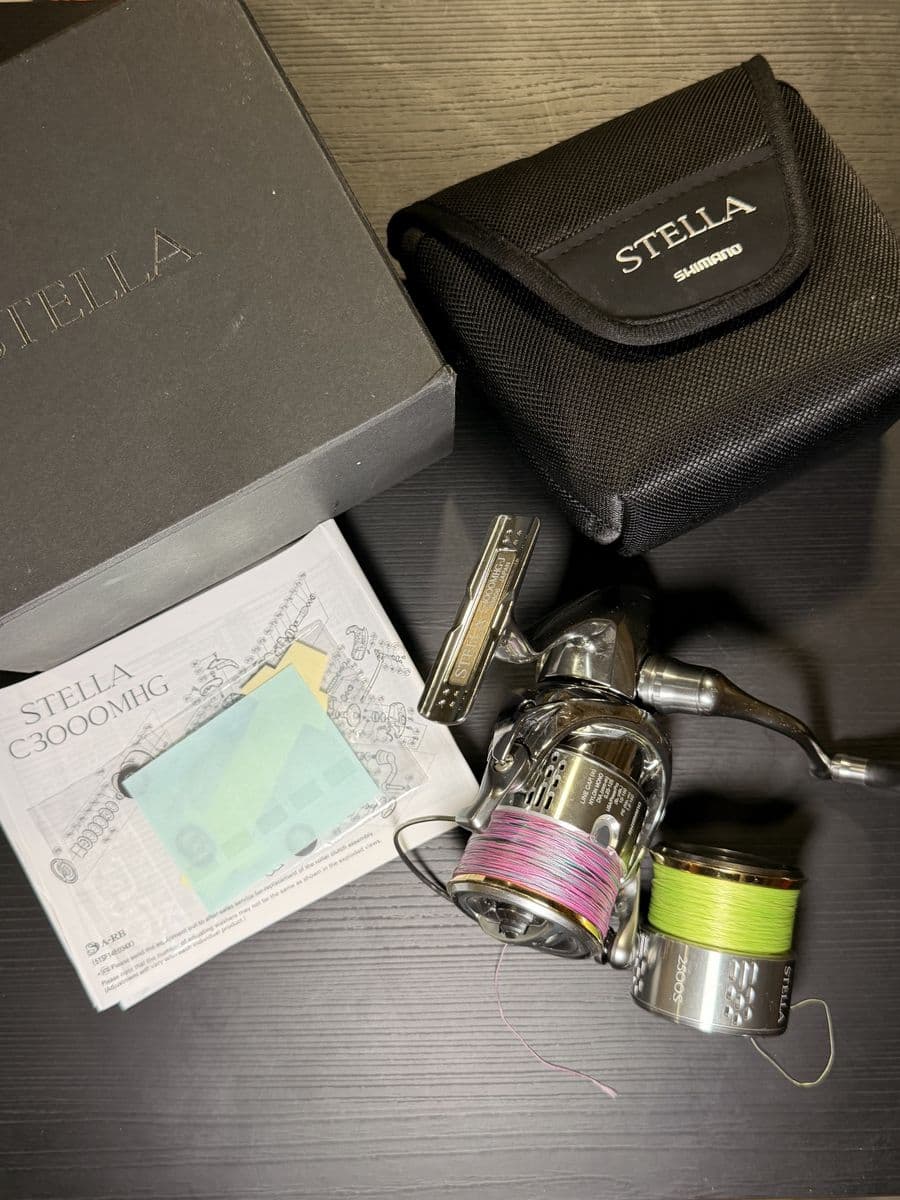 Спінінгова котушка Shimano Stella 18 C3000MHG, Гостомель, Київська обл.