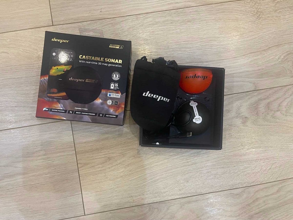 Ехолот Deeper Chirp+ 3.0 Power Bundle із сонячною панеллю, Київ, Київ обл. — фото 3 з 5