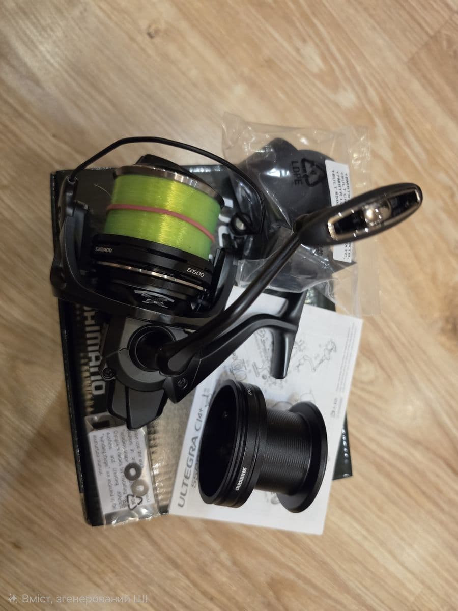 Котушка Shimano Ultegra 5500 XTC/XSC, Черкаси, Черкаська обл. — фото 3 з 5