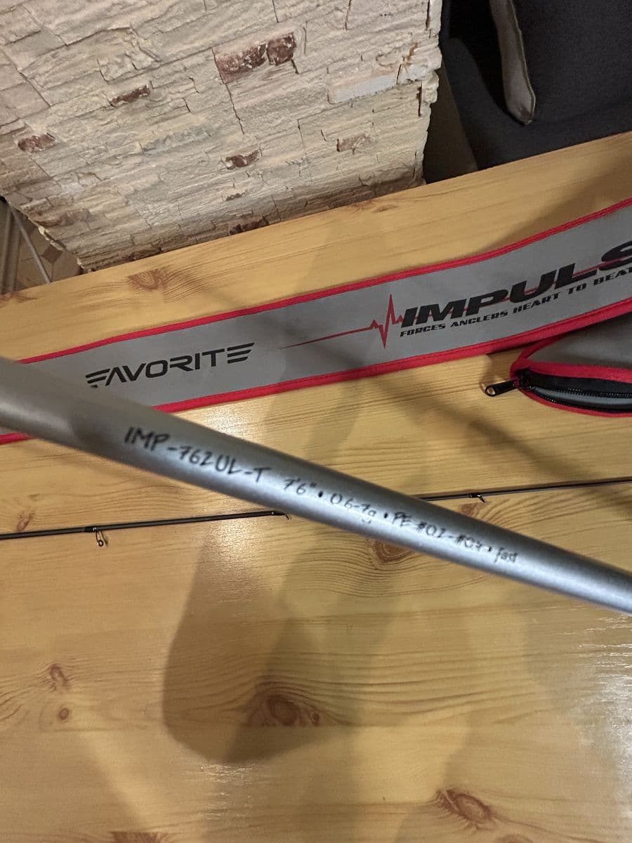 Спінінг Favorite Impulse IMP-762UL-T 0,6-7 г Fast, Черкаси, Черкаська обл. — фото 2 з 5