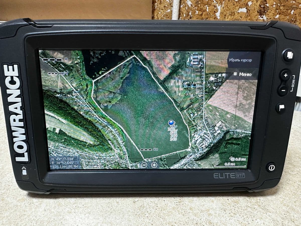Ехолот Lowrance Elite-9 Ti2 з датчиком Active Imaging 3-в-1, Новий Калинів, Львівська обл. — фото 4 з 5