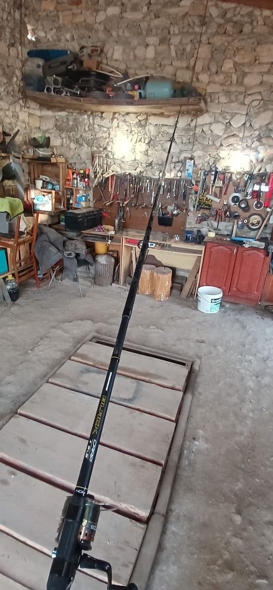 Спінінг Flagman Black Carp 3.30 м з котушкою Eclipse 6000 та волосінню, Слобода-Шаргородська, Вінницька обл. — фото 2 з 4