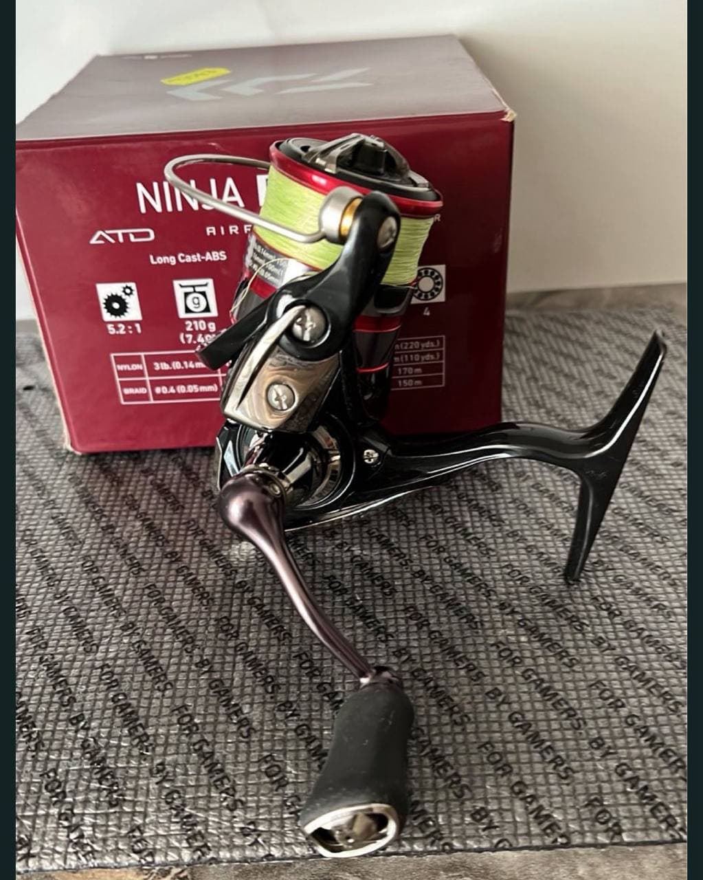 Спінінгова котушка Daiwa Ninja LT 1000 — фото 2 з 4