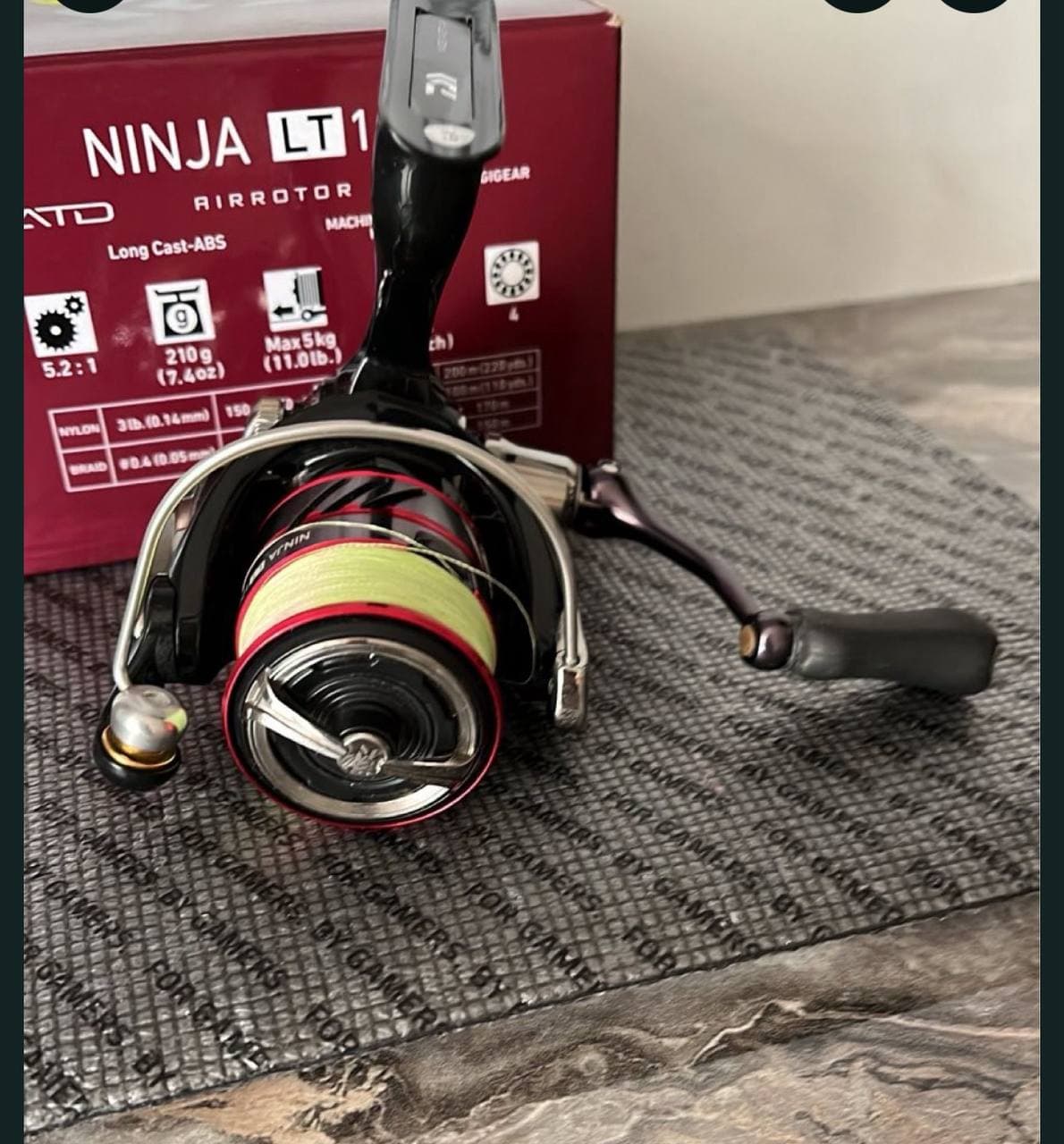 Спінінгова котушка Daiwa Ninja LT 1000 — фото 3 з 4