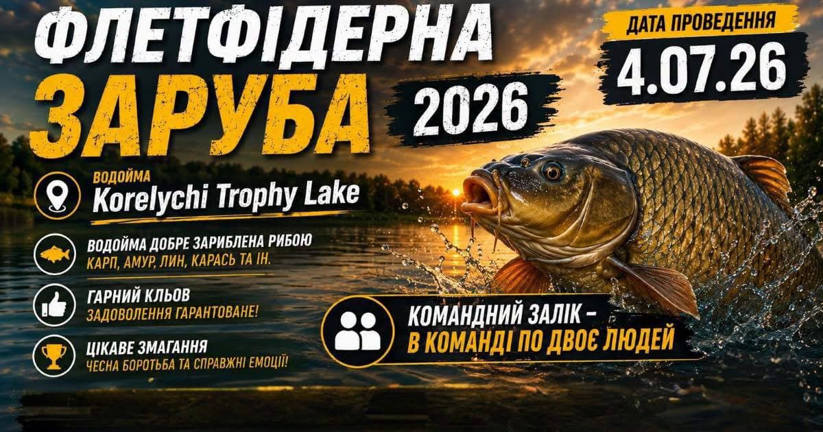Афіша турніру «Флетфідерна Заруба 2026»